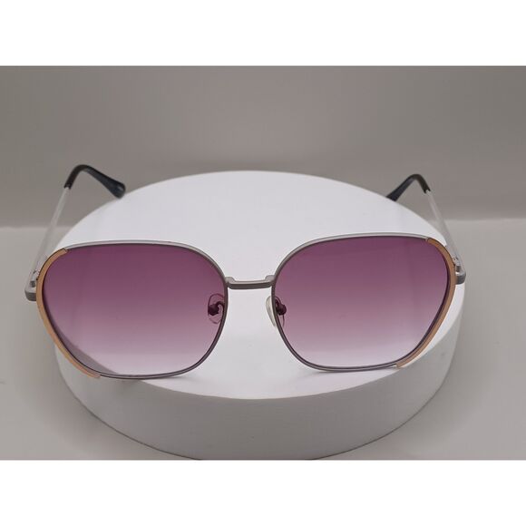 Vince Camuto VC1118 Gray and Rose Gold w Purple Fade Lenses Sunglasses - Picture 1 of 16